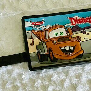 Disney Parks Disneyland Resort Cars Land Luggage Tag- Tow Mater